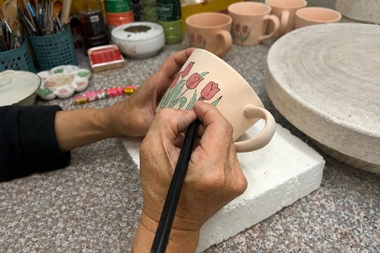 Meet the Artist Behind Our Hand-Painted Mugs