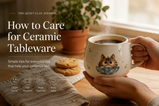 How to Care for Ceramic Tableware