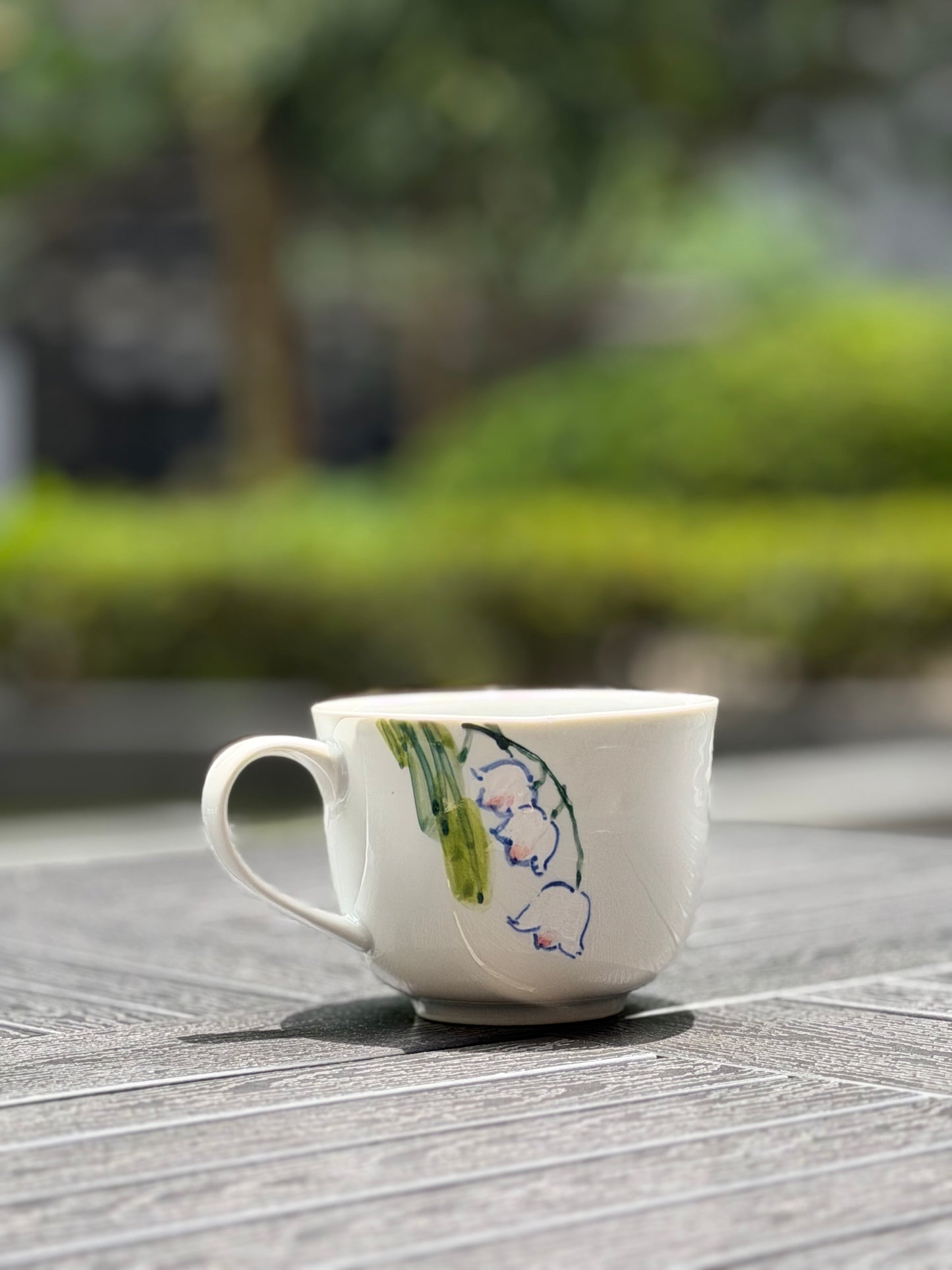 Lily of the Valley Hand-Painted Mug